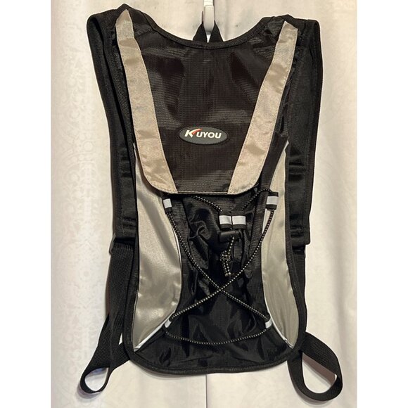 KuYou Hydration Backpack With Airflow Design Black & Gray Made In China 80% Poly - Picture 1 of 4
